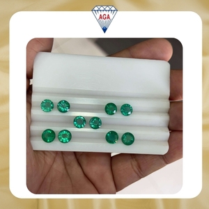 Esmeraldas Naturales de Zambia, Corte Brillante en Forma de Corazón, Color Verde, Piedras Sueltas de Tamaño Libre, Cristales para Joyería, Venta al Por Mayor - Product Image 6