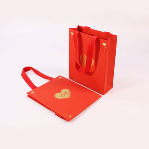 Sacs de courses en papier ondulé personnalisables de qualité supérieure, sacs d'épicerie écologiques en kraft avec poignées, parfaits pour une utilisation durable - Product Image 4