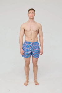 กางเกงว่ายน้ำชายแบบสั่งทำพิเศษ พิมพ์ลายตามต้องการ กางเกงบอร์ดชอร์ต แห้งเร็ว ชุดว่ายน้ำ กางเกงว่ายน้ำสั้น สกรีนโลโก้ กางเกงวอลเลย์บอล โดย Fazn Industry - Product Image 3