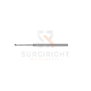<b>Ear</b> Loop Curette <b>Pick</b> Manual Stainless Steel Nail Tools Fingernail Cutting Safe Hygienic Reusable CE Certified Blush Surgical - Product Image 2