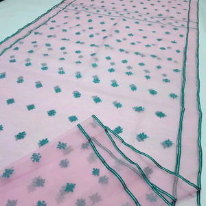 Exclusive Deshi Dhakai Pink <b>Jamdani</b> Sharee Export Quality for Women <b>JAMDANI</b> FABRIC Blue GREEN Golden Sky Blue From Bangladesh - Product Image 1