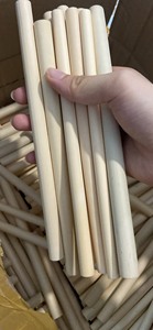 <b>Biodegradable</b> <b>Paper</b> Drinking Straws 200mm Length 8mm Inner Diameter Minimalist Style for Party Disposable Straws - Product Image 4