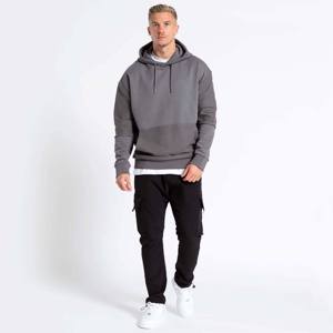 Sudadera con capucha de bloques de color de peso pesado, fabricante OEM, algodón, poliéster, forro polar, unisex, ropa urbana, venta al por mayor de fábrica, suministro a granel - Product Image 1
