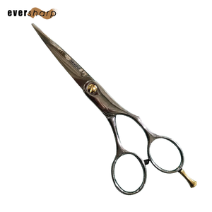 Ciseaux de coiffure japonais droits en acier inoxydable 4034 pour droitiers, finition miroir, lame convexe, poignée ergonomique, pointe affûtée - Product Image 5