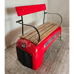 Banco de Tractor de Reproducción, Mueble de Madera Estilo Industrial Vintage, Asientos para Tractor Antiguo, Venta al por Mayor, Proveedor de Exportación - Product Image 1