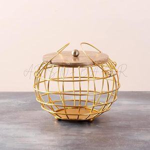 Cesta de hierro para ropa sucia, cesta de hierro para frutas, cesta de hierro para verduras, cesta organizadora de cocina de hierro - Product Image 4