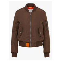 Veste bomber pour femme à manches longues avec fermeture éclair, respirante, décontractée, légère, fabrication directe d'usine