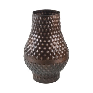 Macetas Modernas con Diseño Elegante, Macetas de Flores Clásicas para Interiores, Florero Decorativo de Tono Negro, Aluminio - Product Image 1