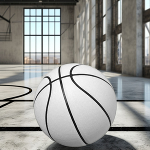 Ballon de basket professionnel personnalisé avec logo imprimé, revêtement en PU haute élasticité, chambre à air en caoutchouc naturel écologique, OEM - Product Image 5