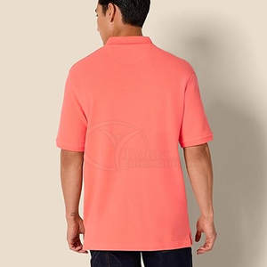 Camiseta Polo Casual de Algodón para Hombre, Camiseta Polo de Alta Calidad con Logotipo Personalizado Bordado, Camiseta Polo Casual de Negocios para Hombre - Product Image 2