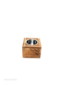Hand-Made Wooden Incense <b>Burner</b> With Palm Tree Design Aromatic Diffuser All-Season Use - Product Image 2
