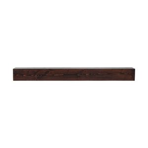 Mensola per Caminetto in Legno Naturale 60'' X 8'', Capacità di Carico 50 Libbre, Mensola Galleggiante da Parete Stile Rustico - Product Image 1