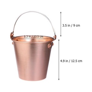 Cubo para Hielo Portofino, Diseño Mediterráneo Redondo, Resistente a la Oxidación, para Fiestas - Product Image 1