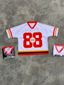 Conjunto de Camiseta y Pantalones Cortos de Fútbol Americano de Alta Calidad, Uniforme Deportivo Transpirable, Ropa de Equipo Personalizada para Entrenamientos y Partidos - Product Image 1
