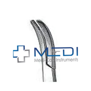 Forceps à couronne et pont dentaire avec manche en or, en acier inoxydable, utilisé pour les traitements dentaires par Medicab - Product Image 3
