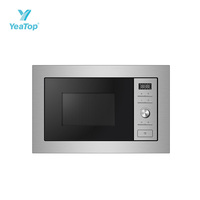 Four à micro-ondes encastrable professionnel 3-en-1 à convection 28L grande capacité - Équipement de cuisine intégré haute efficacité