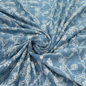 Tela de Chifón Bordada Malty Dobby, 100% Poliéster, Transpirable, Ecológica, para Bodas, Color Personalizado, Suministro Textil, Exportaciones - Product Image 5