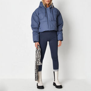 Blouson d'hiver matelassé personnalisé avec logo 2026, le plus vendu, pour femme, fabriqué en usine, respirant, tricoté, tendance, pour l'hiver, unisexe - Product Image 3