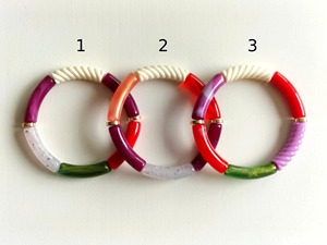 Bracelets en résine à emballage sécurisé, prêts à offrir, finition lisse, prix usine en gros, article en résine - Product Image 2