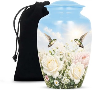 Urna Roja con Forma de Cardenal para Cenizas de Mujeres, Urnas de Cremación para Cenizas de Adultos, Urna Roja con Forma de Pájaro Cardenal para Hombres y Mujeres Adultos - Product Image 2
