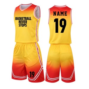 Nouveauté Ensemble de maillots de basket-ball imprimés unisexes grande taille pour adultes, design antibactérien, séchage rapide, respirant, qualité supérieure - Product Image 6
