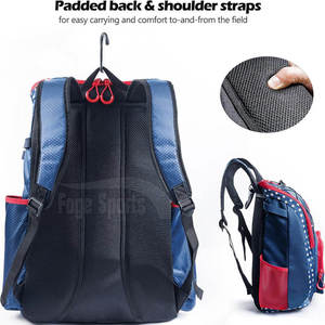 Bagnex Premium Unisex Baseball Bag 600D 50-<b>70L</b> Customizable Comfortable Sports <b>Backpack</b> Custom Logo Lightweight Outdoor Gear - Product Image 4