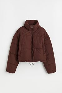 Long Sleeve crop top Water Resistant Breathable Eco-Friendly Dyed Cotton Wholesale Women's Winter Streetwear Puffer <b>Jackets</b> - Product Image 5