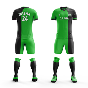 Nuevo Conjunto de Uniforme de Fútbol para Hombre de la Mejor Calidad, Diseño Personalizado, Pantalones Cortos de Secado Rápido, Transpirables, Antibacterianos, 100% Poliéster - Product Image 5