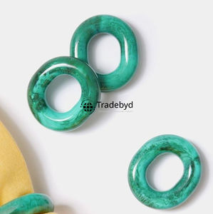 Anillo para Servilletas de Boda Hecho a Mano con Resina, Clásico, Duradero, Ecológico, Redondo, Decoración Premium para Mesa de Comedor por Tradebyd - Product Image 4