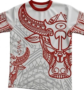 เสื้อยืดลายชนเผ่าสมัยใหม่ น้ำหนักเบา ระบายอากาศได้ดี สไตล์ลำลอง แฟชั่นสำหรับทุกเพศ เสื้อผ้าสวมใส่สบายในชีวิตประจำวัน - Product Image 1