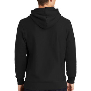 Sudadera con Capucha Negra para Hombre Econex Sports, Logotipo Frontal, Secado Rápido, Forro Polar de Poliéster, Corte Regular, Diseño con Bolsillos, Otoño - Product Image 2
