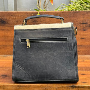 Bolso pequeño con solapa a la moda, sillín de diseñador para mujer, bolsos de hombro de piel de vaca, bolso cruzado de cuero genuino de vaca de lujo, bolsos de moda - Product Image 5