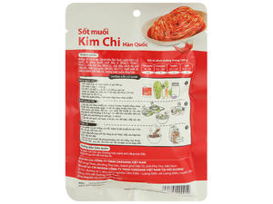 Sauce d'assaisonnement coréenne O'food pour Kimchi 180g, recette traditionnelle, pâte de Kimchi pour 1kg de légumes, qualité supérieure, vente en gros du Vietnam - Product Image 2