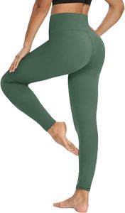 Prix de gros, vêtements de sport de qualité supérieure, vêtements de yoga personnalisés pour femmes, pantalons grande taille, motif à carreaux, taille élastique - Product Image 3