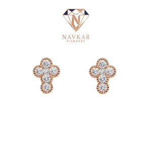 Boucles d'oreilles en moissanite haute brillance, bijoux hip-hop, boucles d'oreilles alternative au diamant, clous en moissanite étincelants - Product Image 4