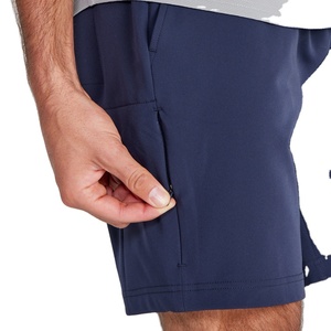 2025 Men's Casual Golf Shorts Navy Drawstring Pockets 7 Inch Outdoor Nylon Comfortable Woven <b>Boxer</b> Fleece Waistband Lightweight - Product Image 6