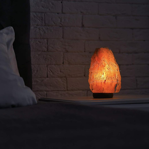 Lámpara de Sal del Himalaya de Diseño Elegante, Pieza Decorativa, Iluminación Cálida, Lámpara de Sal del Himalaya para Decoración del Hogar - Product Image 2