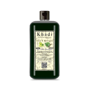 Shampoo aux herbes amla et bhringraj, formule naturelle pour hommes et femmes, conçu pour renforcer, nourrir et favoriser des cheveux sains 500 - Product Image 1