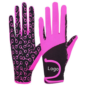 Gants d'équitation de sport en cuir véritable de haute qualité, personnalisables, avec fermeture auto-agrippante et couleurs sur mesure - Product Image 1