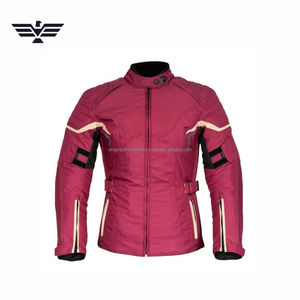 Chaqueta de Motociclismo Textil Personalizada para Mujer |   Chaqueta Protectora Amarilla para Motociclistas |   Chaqueta Impermeable de Motociclismo de Manga Larga de 220g para Turismo - Product Image 1