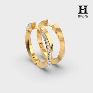 Custom 925 Sterling <b>Silver</b> Twisted Hoop Earrings Elegant Wave Ribbon Gold Plated Diamond Criss <b>Cross</b> Hoops Wholesale - Product Image 3