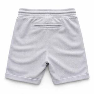 Pantalones Cortos de Felpa Personalizados para Hombre, Mezcla de Algodón Suave, Pantalones Cortos Deportivos para Gimnasio, Cintura Elástica con Cordón, Pantalones Cortos Casuales de Estilo Urbano de Fábrica - Product Image 6