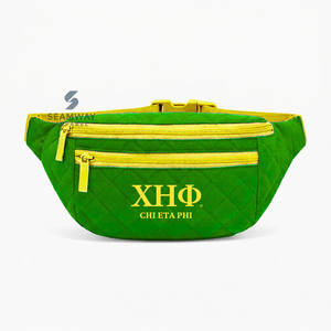Chi Eta Phi Sorority Fanny Pack Casual Waist <b>Bag</b> Trendy Crossbody Bum <b>Bag</b> Adjustable Hip Pack <b>Women's</b> Travel <b>Belt</b> <b>Bag</b> - Product Image 1