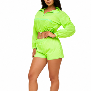 Conjunto Deportivo de Nailon para Mujer, Ropa Deportiva Cómoda para Correr, Fabricante Mayorista de Conjuntos Deportivos de Nailon para Mujer - Product Image 3