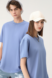 เสื้อยืดคอกลมสีเขียวแบบยูนิเซ็กซ์ ทรงปกติ แขนสั้น สีพื้น สไตล์ลำลอง ผ้าเจอร์ซีย์เนื้อนุ่ม 100% ผ้าฝ้าย ระบายอากาศได้ดี - Product Image 3