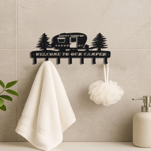 CIFbuy Rustic Pine Tree <b>Wall</b> <b>Hooks</b> & Coat Rack Heavy Duty Iron Entryway Organizer with <b>Key</b> Holder for Temu Pick up Service on - Product Image 1