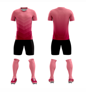 Tenue de football Premium Fit personnalisable avec logo d'équipe, maillot et short, séchage rapide, respirant, vêtements de sport pour équipes - Product Image 4