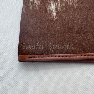 Portefeuille court pour homme en cuir véritable Crazy Horse, fait main, style best-seller en cuir de vachette véritable - Product Image 5