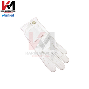 Guantes de Golf Deportivos con Logotipo Personalizado, Palma de Cuero Suave y Tela Flexible en el Dorso para Entrenamiento al Aire Libre - Product Image 4