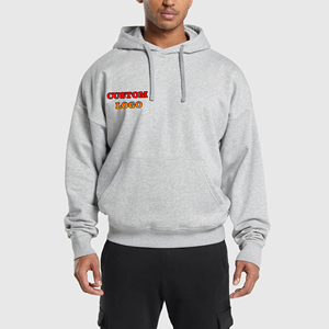 High Quality <b>Men</b> Casual Cotton <b>Fleece</b> Pullover Unisex Heavyweight <b>Oversize</b> Custom Print <b>Men's</b> Winter Warm Sweatshirts <b>Hoodies</b> - Product Image 1